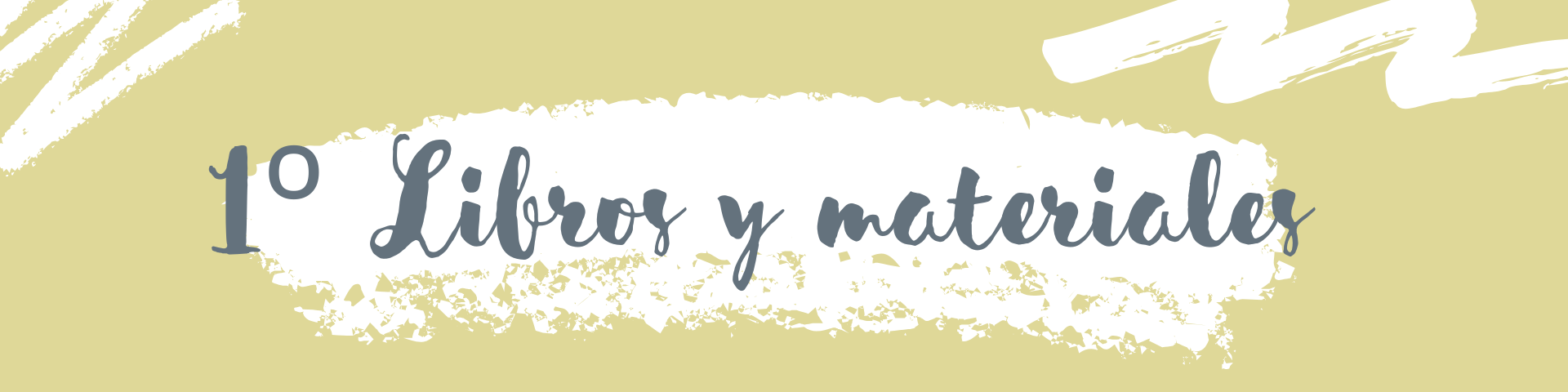 Banner libros 1º